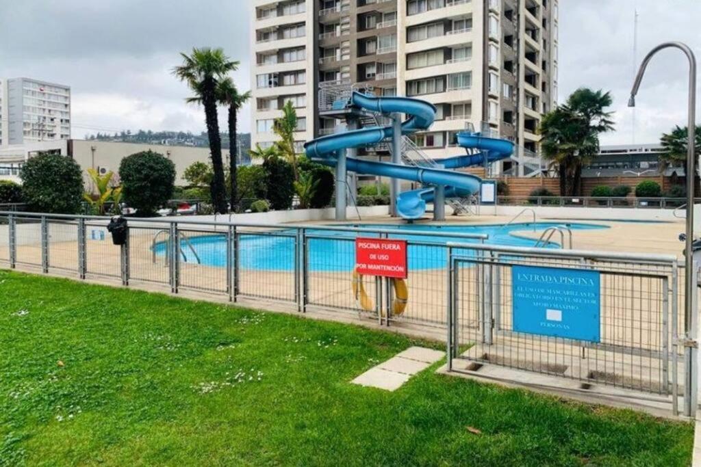 Departamento Central En Vina Del Mar Centroアパートメント エクステリア 写真